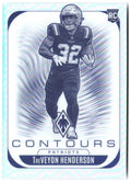TreVeyon Henderson Panini Phoenix - Contours 22 2025 New England Patriots