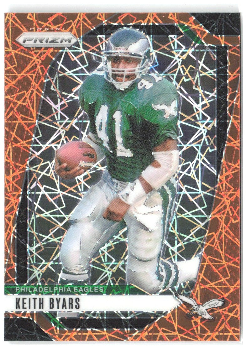 Keith Byars Panini Prizm - Lazer 239 2024 Philadelphia Eagles