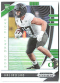 Jake Breeland Panini Prizm Draft Picks - Prizms Silver 132 2020 Oregon Ducks