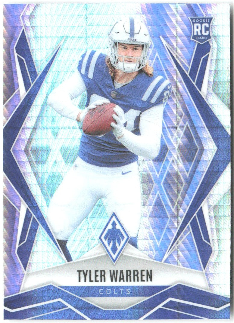 Tyler Warren Panini Phoenix - Silver Hyper Prizm 185 2025 Indianapolis Colts