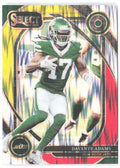 Davante Adams Panini Select - Red & Yellow Prizm Shock 245 2024 New York Jets