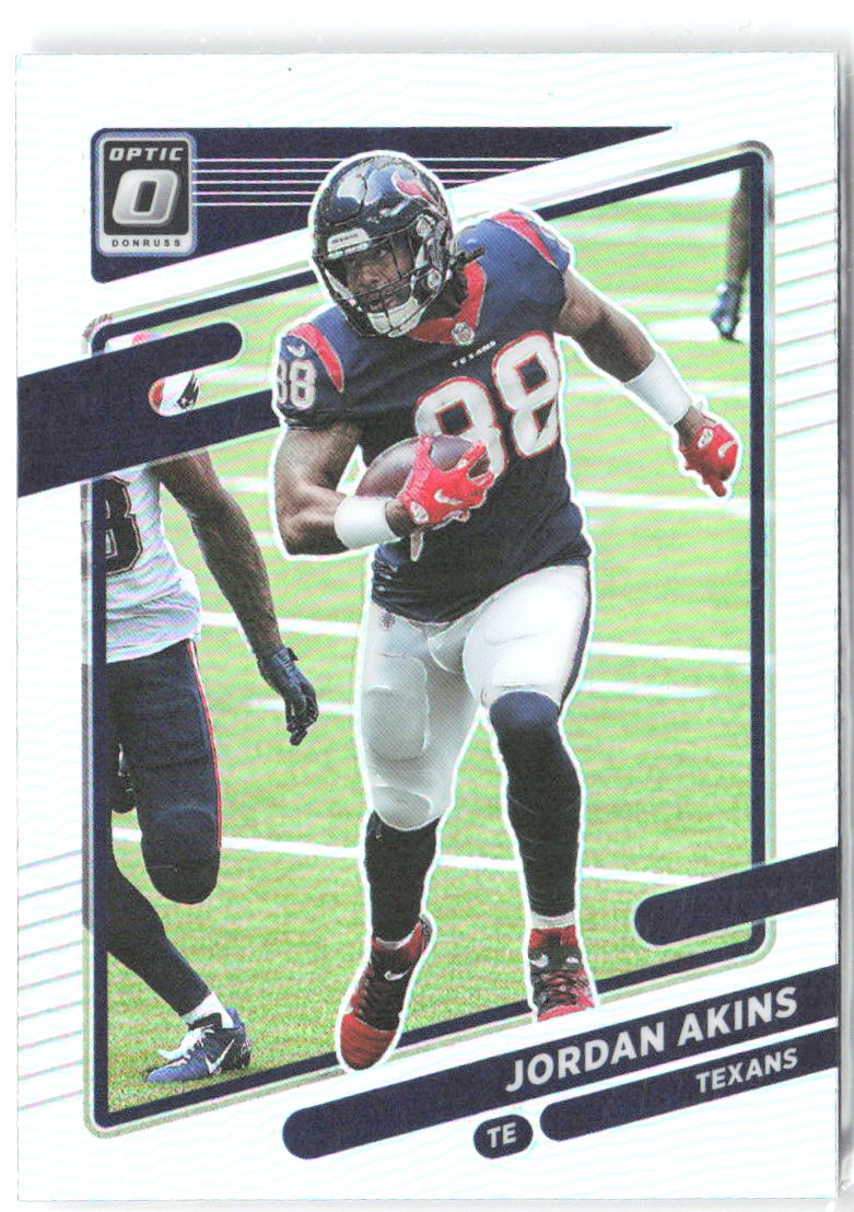 Jordan Akins Donruss Optic - Holo 103 2021 Houston Texans
