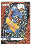 Gus Edwards Panini Prizm - Lazer 158 2024 Los Angeles Chargers