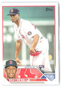 Brayan Bello Topps 185 2023 Boston Red Sox RC