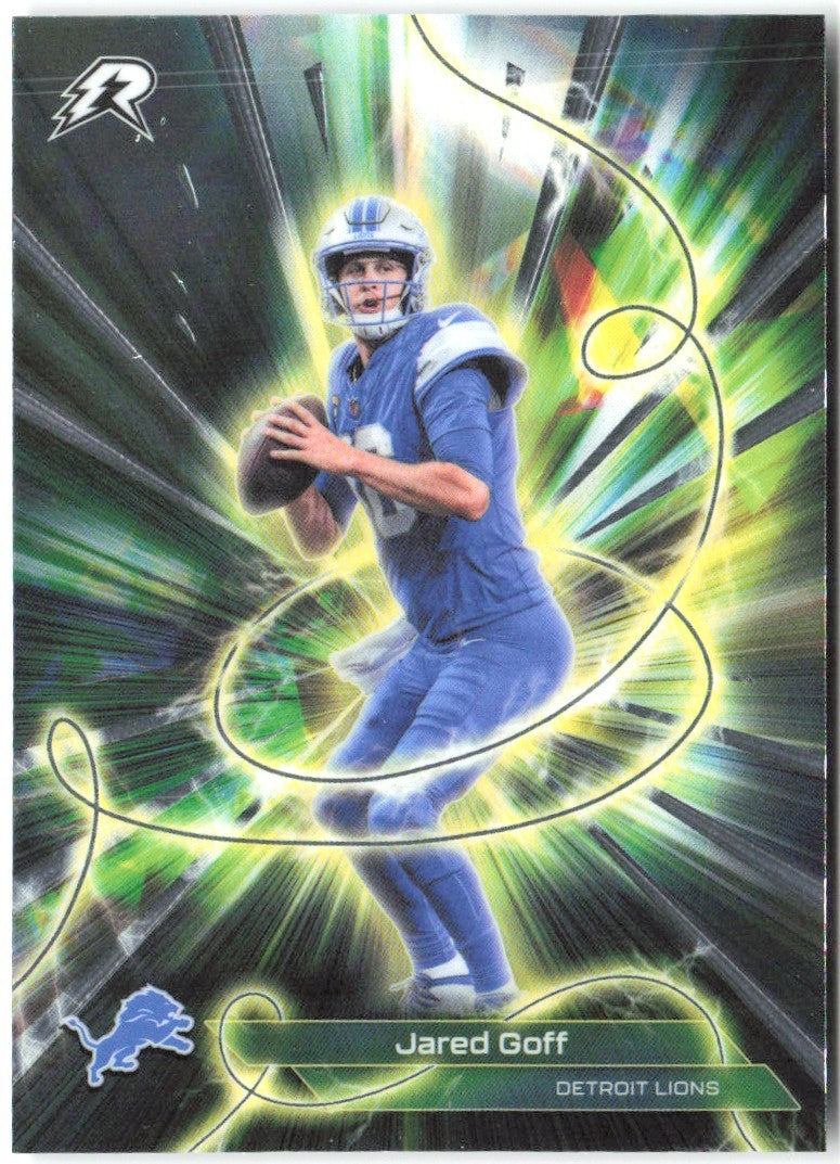 Jared Goff Topps Resurgence - Conductors Refractor C-12 2025 Detroit Lions