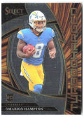 Omarion Hampton Panini Select - Turbocharged 25 2025 Los Angeles Chargers