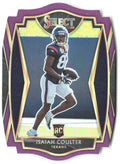 Isaiah Coulter Panini Select - Purple Prizm Die Cut 198 2020 Houston Texans