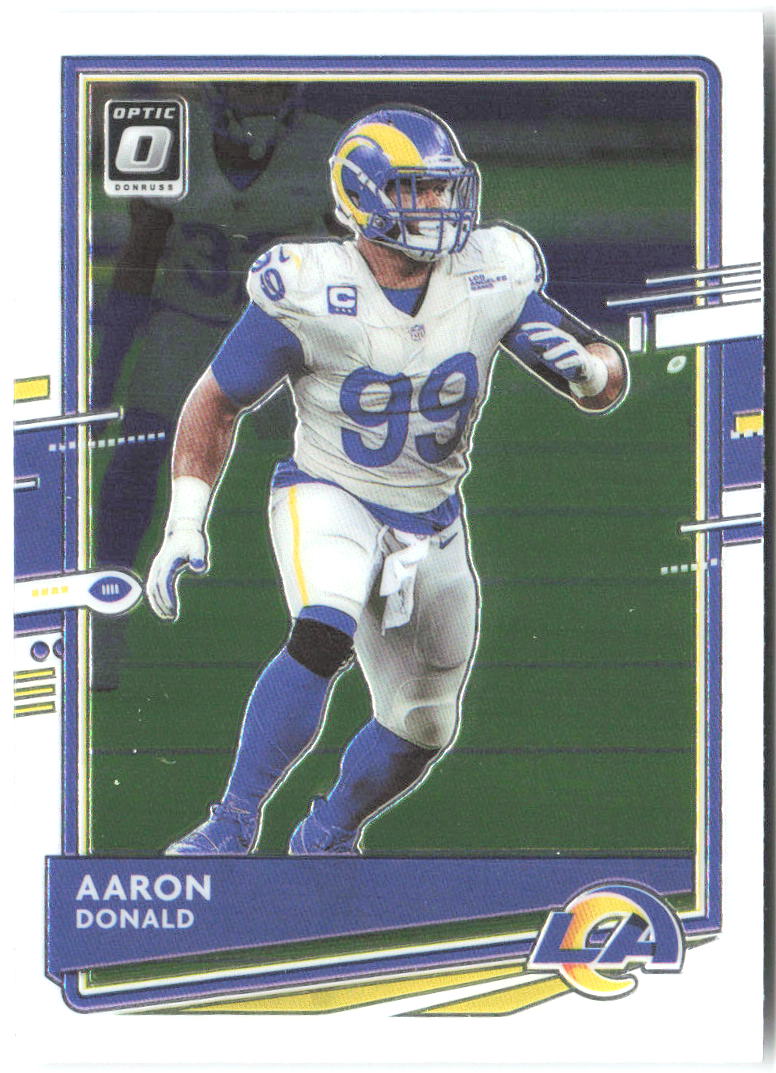 Aaron Donald Donruss Optic 58 2020 Los Angeles Rams