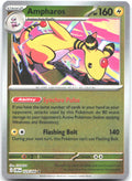 Ampharos - Reverse Holo Rare ME04: Chaos Rising 029/086 NM CHORISO
