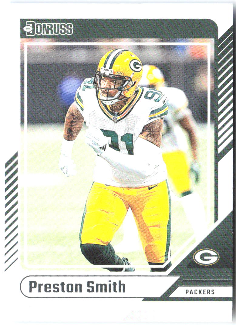 Preston Smith Donruss 138 2024 Green Bay Packers