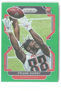 Frank Darby Panini Prizm - Green 406 2021 Atlanta Falcons
