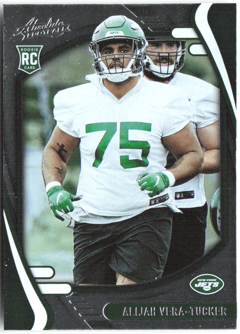 Alijah Vera-Tucker Panini Absolute - Retail 199 2021 New York Jets RC