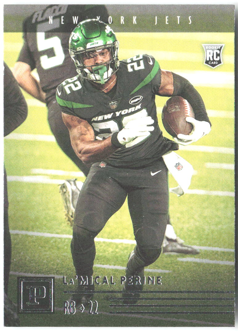 La'Mical Perine Panini Chronicles - Panini PA-29 2020 New York Jets
