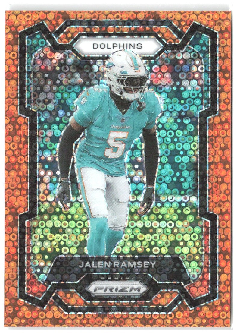 Jalen Ramsey Panini Prizm - Disco 184 2023 Miami Dolphins