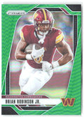 Brian Robinson Jr. Panini Prizm - Green 288 2024 Washington Commanders