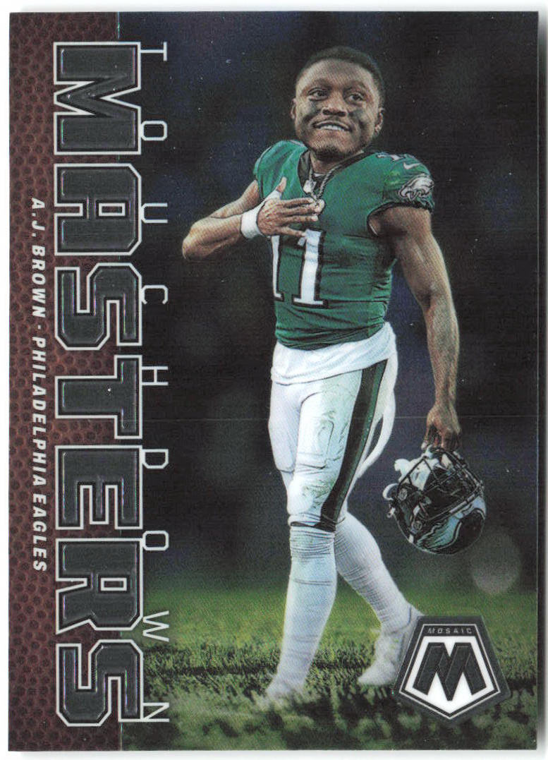 A.J. Brown Panini Mosaic - Touchdown Masters TM-AJB 2023 Philadelphia Eagles
