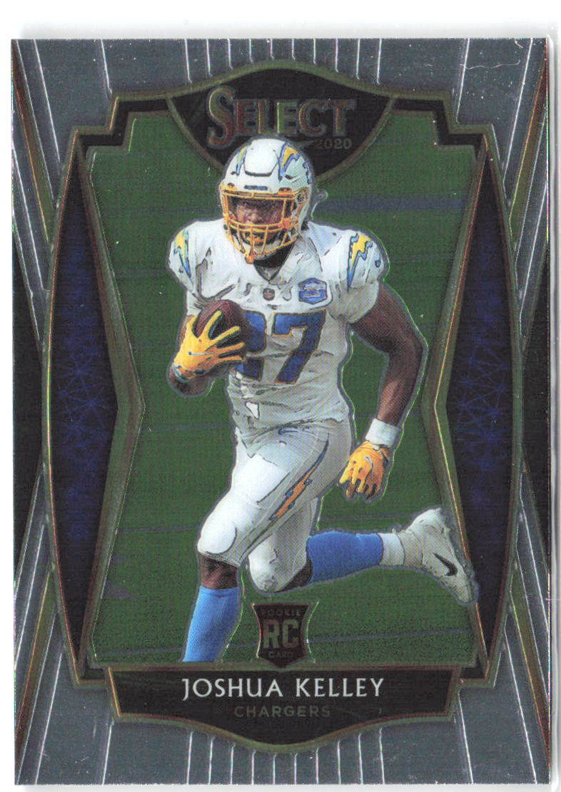 Joshua Kelley Panini Select 179 2020 Los Angeles Chargers RC