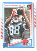 Harold Fannin Jr. Donruss Optic - Holo 284 2025 Cleveland Browns
