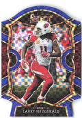 Larry Fitzgerald Panini Select - Blue Prizm Die Cut 23 2020 Arizona Cardinals