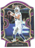 Jacob Eason Panini Select - Purple Prizm Die Cut 48 2020 Indianapolis Colts