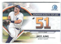 Jace Jung Bowman Scouts Top 100 Bowman - Bowman Scouts Top 100 BTP-51 NM