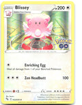 Blissey Holo Rare Pokemon GO 052/078 NM Teeziro