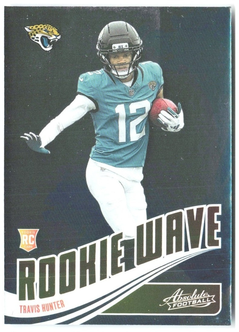 Travis Hunter Panini Absolute - Rookie Wave RW-THR 2025 Jacksonville Jaguars