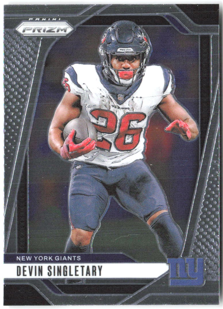 Devin Singletary Panini Prizm 213 2024 New York Giants