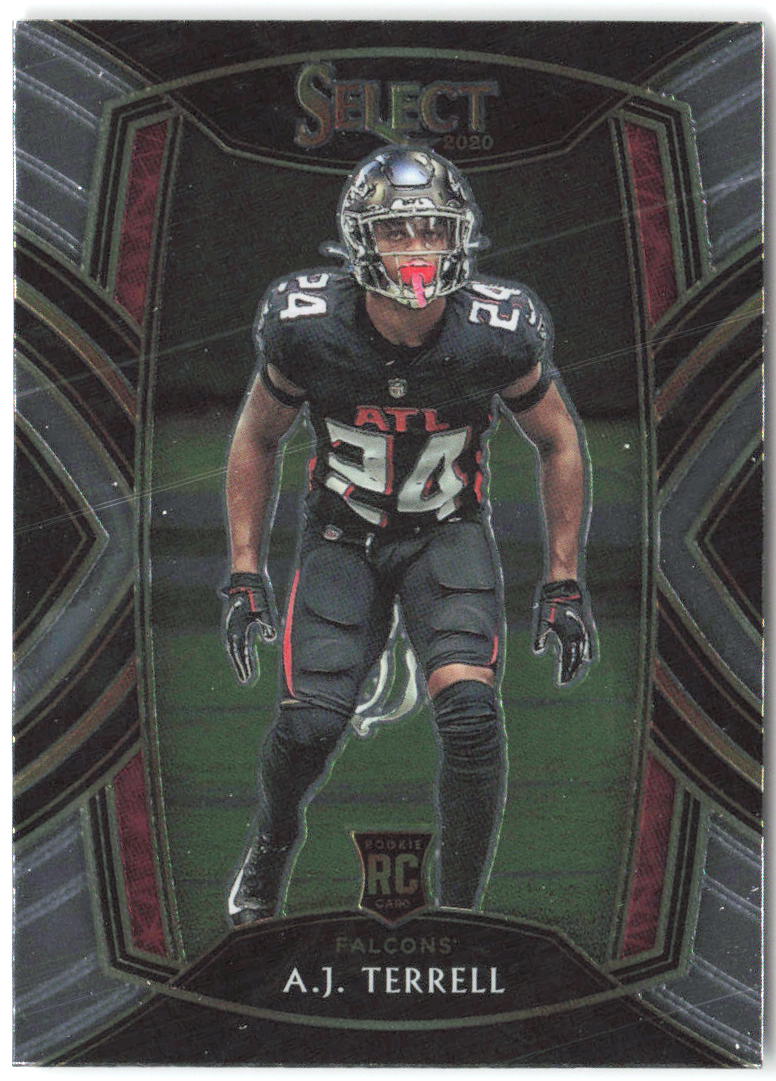A.J. Terrell Panini Select 289 2020 Atlanta Falcons RC