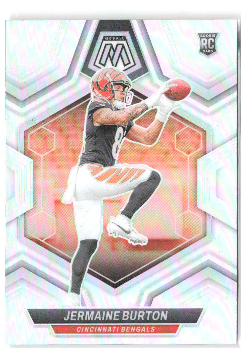 Jermaine Burton Panini Mosaic - Silver 366 2024 Cincinnati Bengals