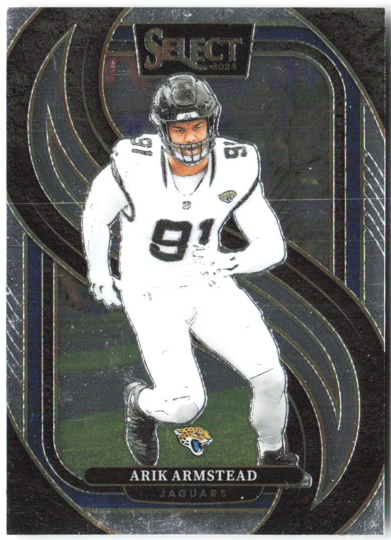 Arik Armstead Panini Select 107 2024 Jacksonville Jaguars