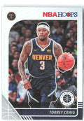 Torrey Craig Hoops Premium Stock - Prizms Silver 50 2019-20 Denver Nuggets