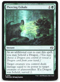 Piercing Exhale Foil C Tarkir Dragonstorm 151 NM Jorge Jacinto