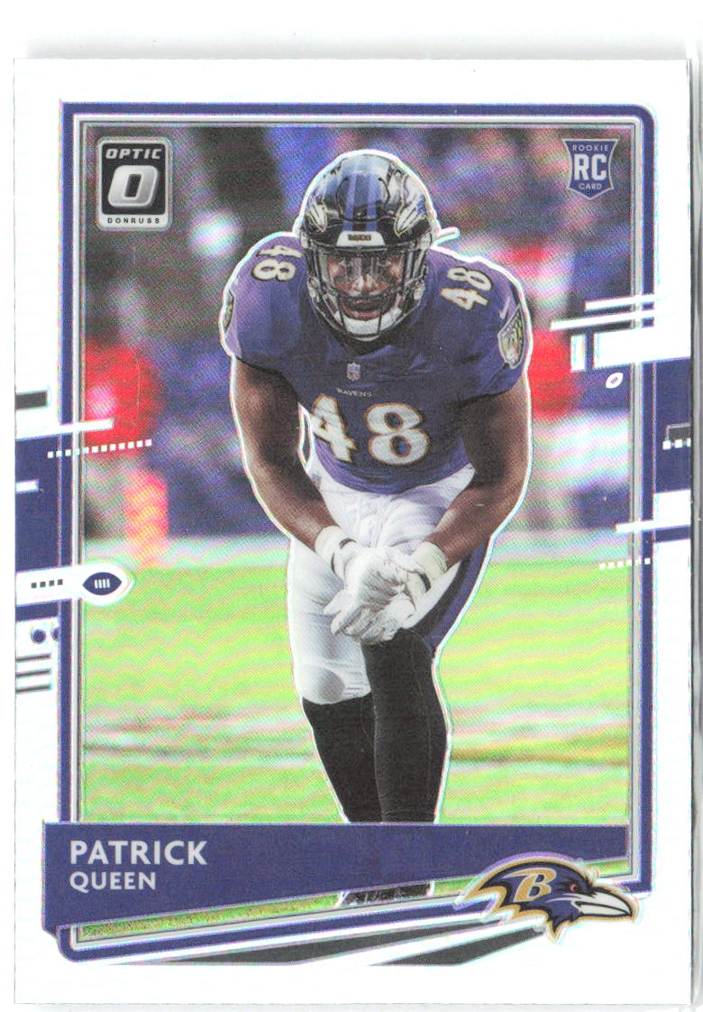 Patrick Queen Donruss Optic - Holo 118 2020 Baltimore Ravens