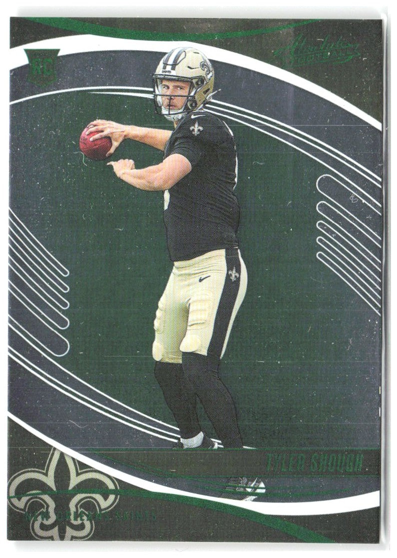Tyler Shough Panini Absolute - Green 194 2025 New Orleans Saints