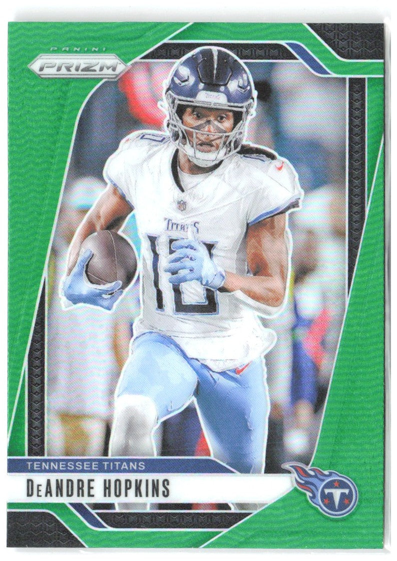DeAndre Hopkins Panini Prizm - Green 279 2024 Tennessee Titans
