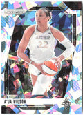 A'ja Wilson Panini Prizm WNBA - Ice Prizms 86 2024 Las Vegas Aces