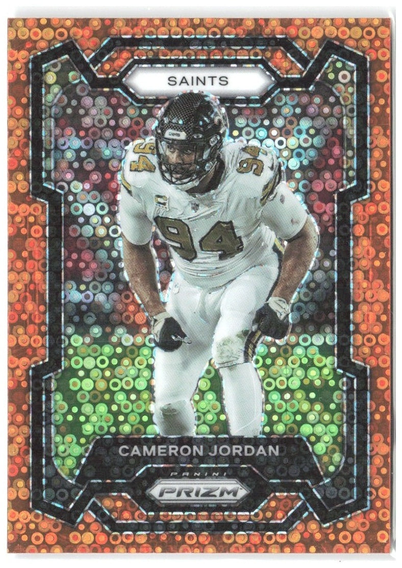 Cameron Jordan Panini Prizm - Disco 211 2023 New Orleans Saints