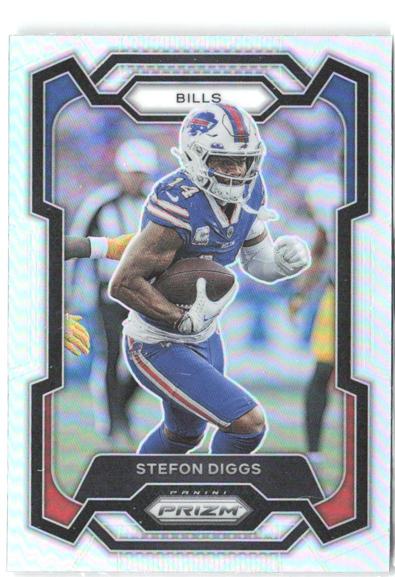 Stefon Diggs Panini Prizm - Silver 35 2023 Buffalo Bills