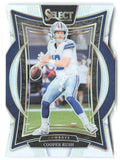 Cooper Rush Panini Select - Silver Prizm Die Cut 22 2024 Dallas Cowboys