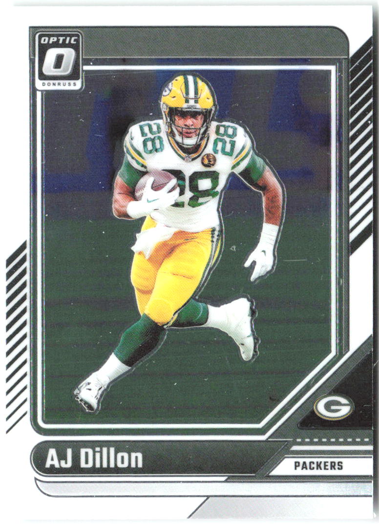 AJ Dillon Donruss Optic 71 2024 Green Bay Packers