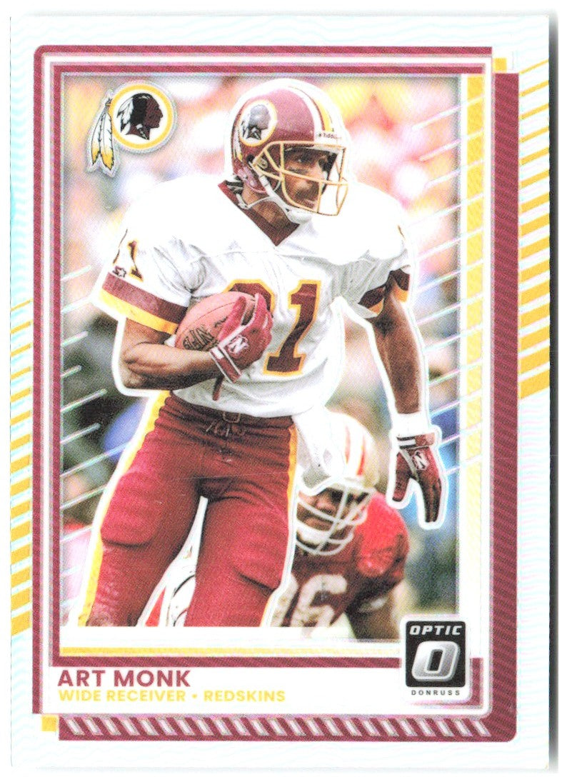 Art Monk Donruss Optic - Holo 122 2025 Washington Redskins