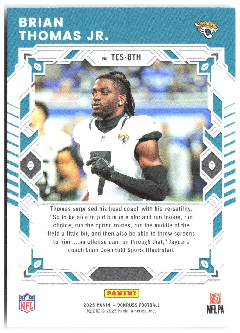 Brian Thomas Jr. Donruss - The Elite Series TES-BTH 2025 Jacksonville Jaguars