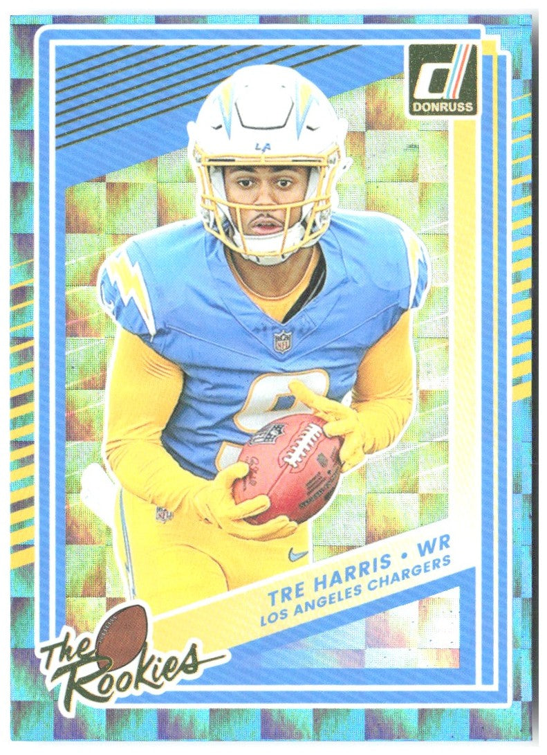 Tre Harris Donruss - The Rookies 29 2025 Los Angeles Chargers