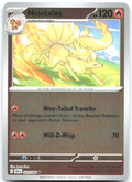 Ninetales Reverse Holo Uncommon ME04 Chaos Rising 009/086 NM Ryuta Fuse