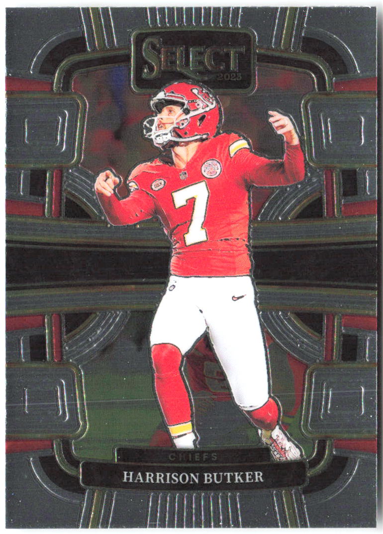 Harrison Butker Panini Select 48 2023 Kansas City Chiefs