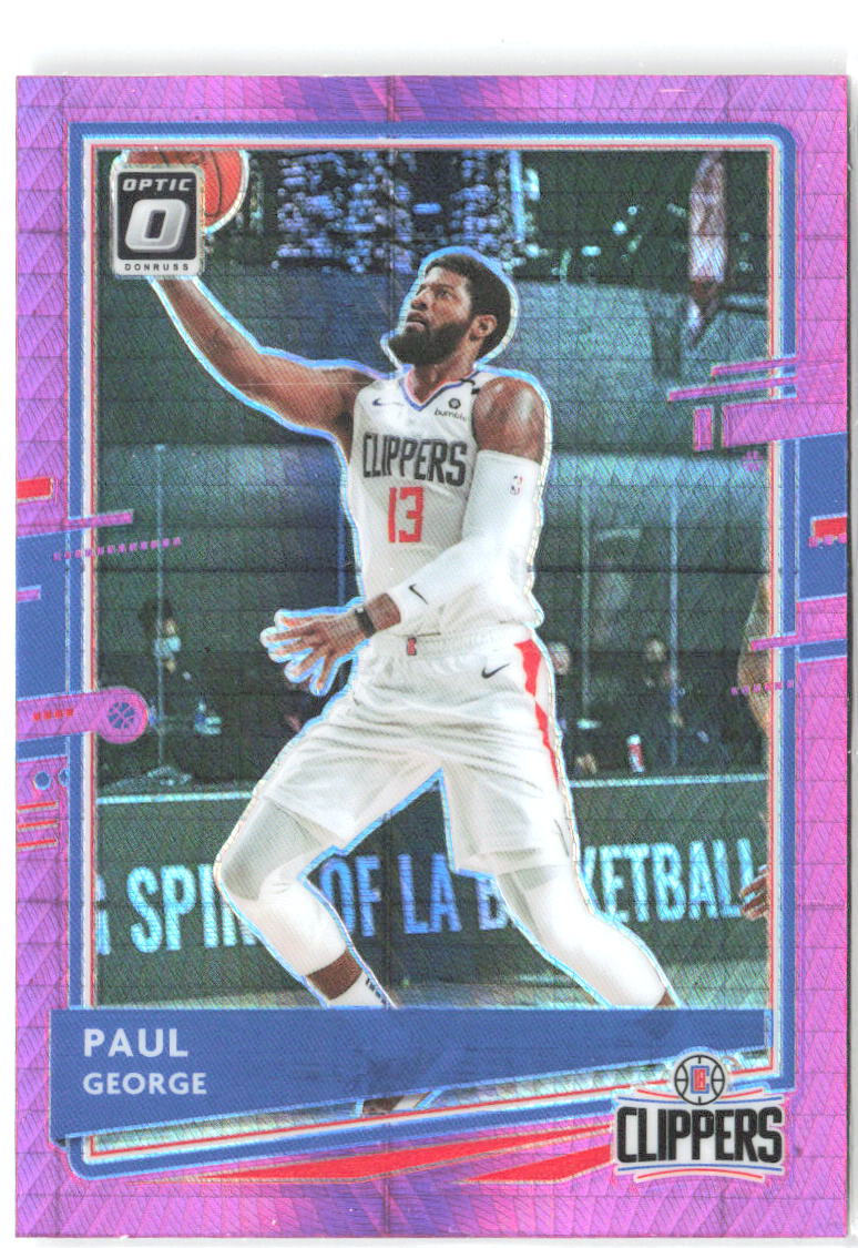 Paul George Hyper Pink Donruss Optic - Hyper Pink 3 NM