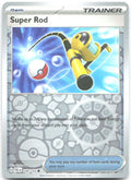 Super Rod Reverse Holo Common SV02 Paldea Evolved 188/193 NM Toyste Beach