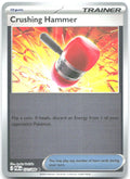 Crushing Hammer Reverse Holo Common SV01: Scarlet & Violet Base Set 168/198 NM