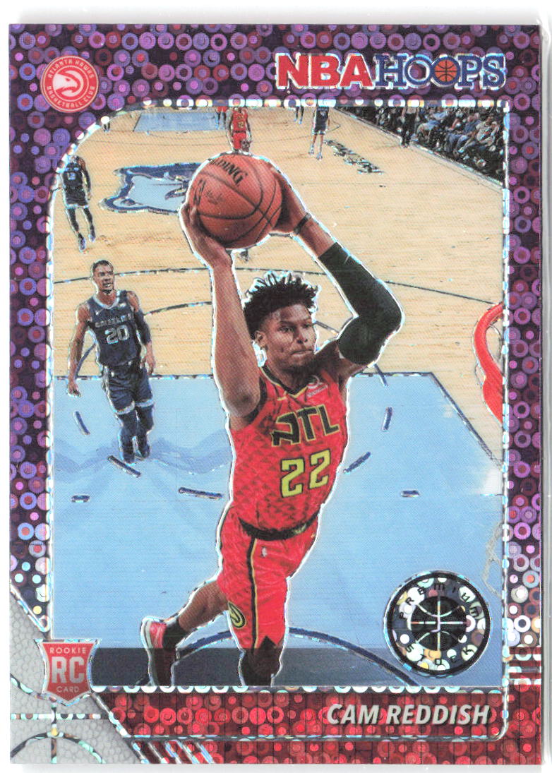 Cam Reddish Hoops Premium Stock - Prizms Purple Disco 207 2019-20 Atlanta Hawks